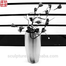 2016 New 304 Stainless Steel Abstract Modern Flower Vase Home Decoration Potiche